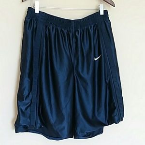 NIKE Navy Athletic Shorts XL